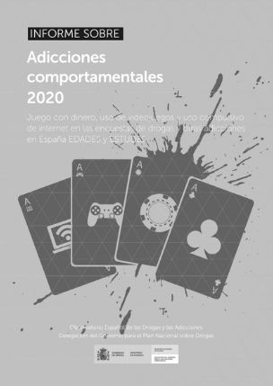 Informe de adicciones comportamentales en 2020