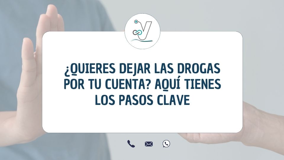 ¿Quieres dejar las drogas? Los consejos que te ayudarán a recuperar el control