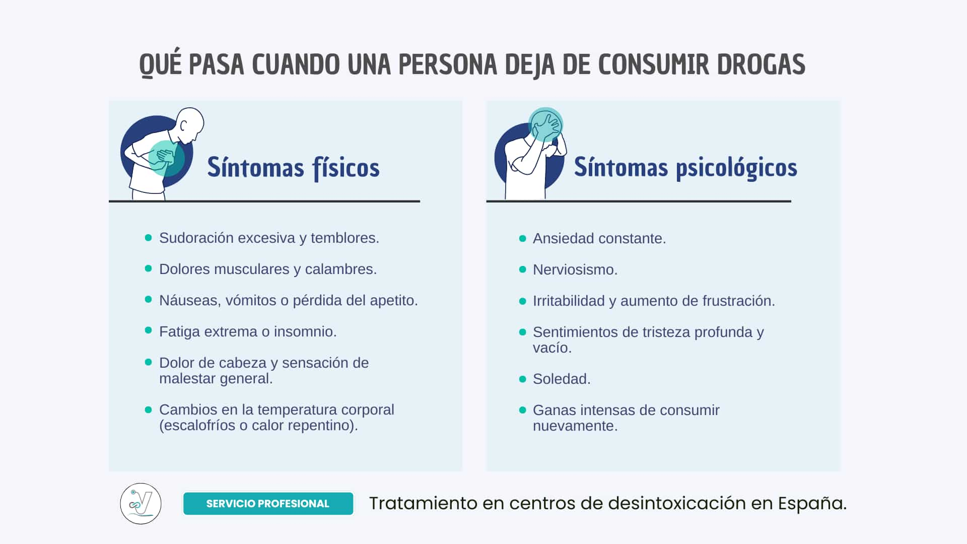 Los efectos en el cuerpo y la mente al abandonar el consumo de sustancias