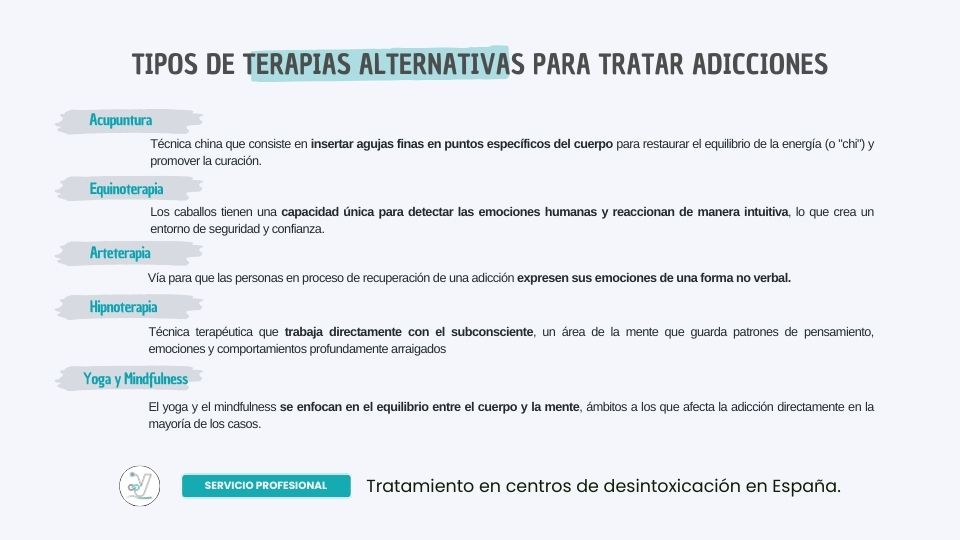 Tipos de Terapias Alternativas para Tratar Adicciones